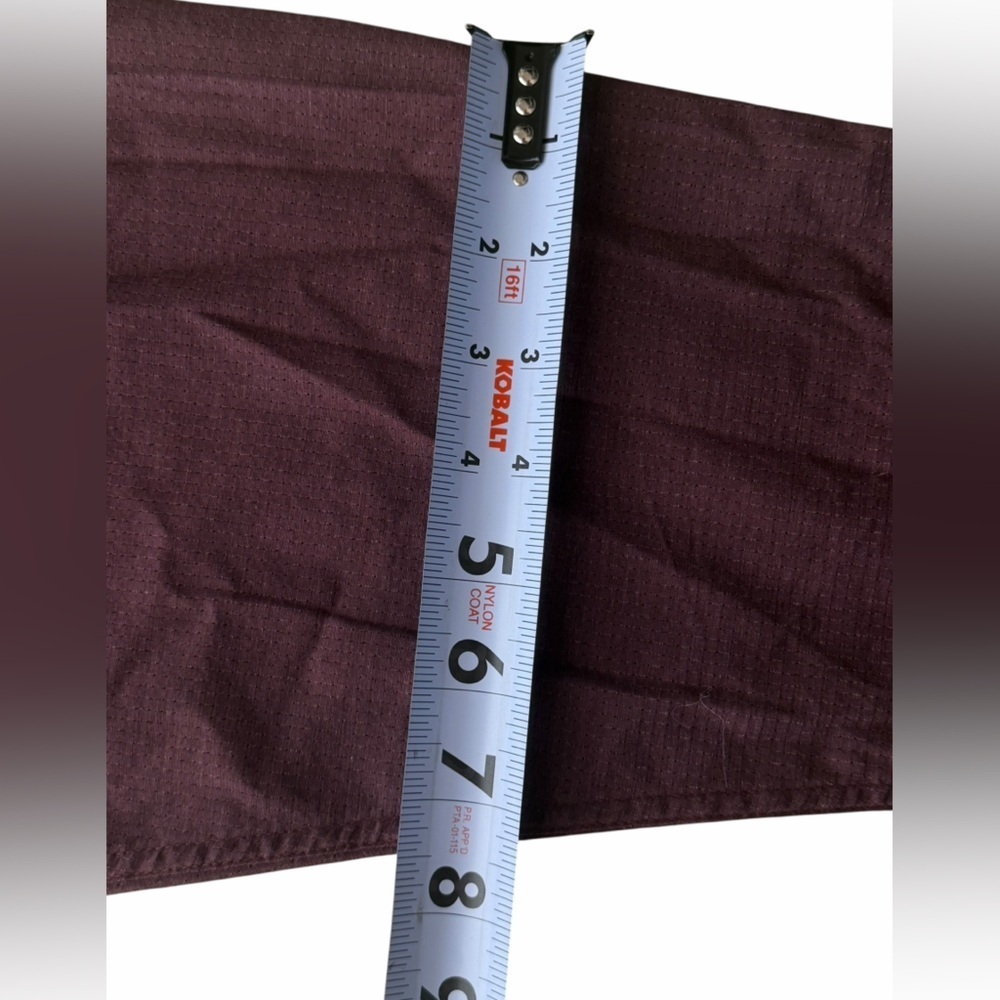 Ariat Pro Series Button Down Long Sleeve Shirt‎ Men's XXL burgundy Lightweight - Picture 8 of 16